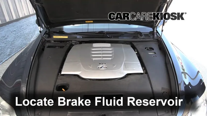 2008 Lexus LS460 4.6L V8 Líquido de frenos